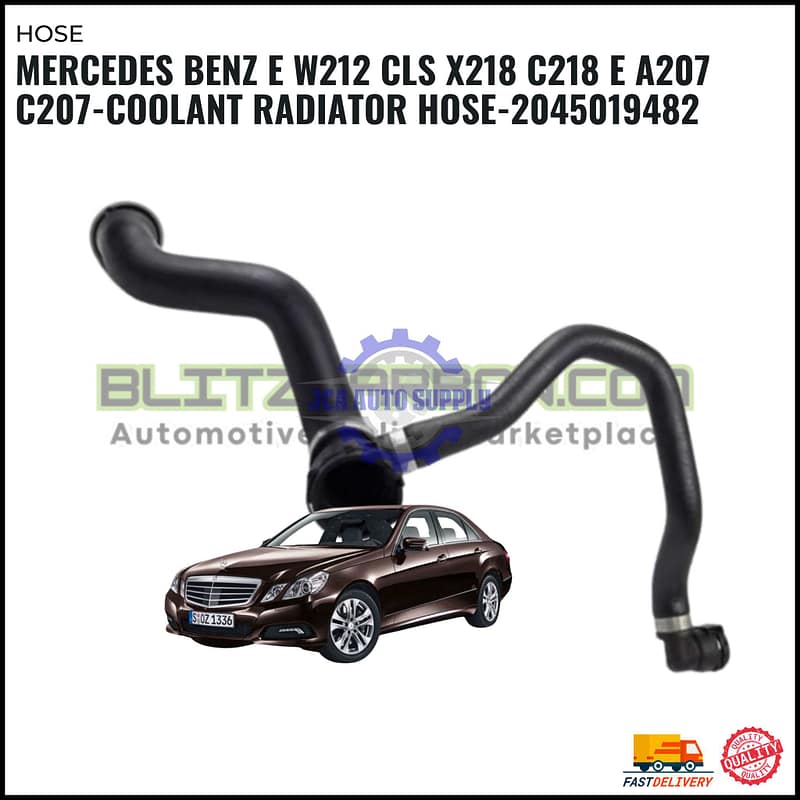 Mercedes Benz E W212 CLS X218 C218 E A207 C207-Coolant Radiator Hose-2045019482