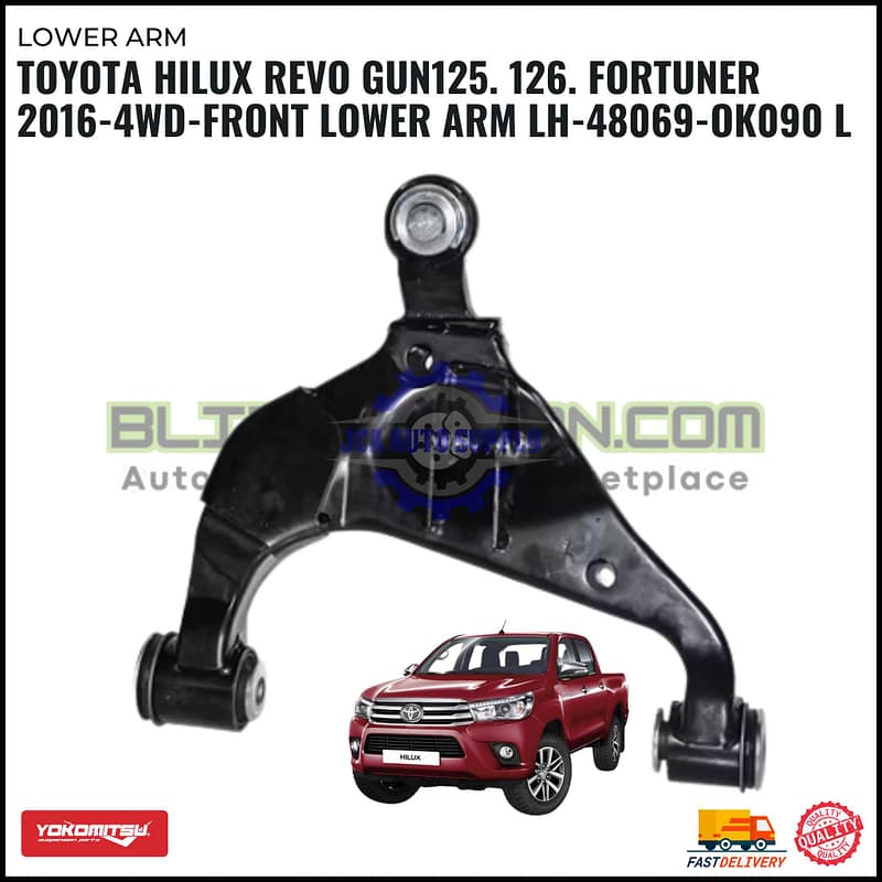 Toyota Hilux Revo 2016 4WD. Fortuner 2016 4WD- Front Lower Arm