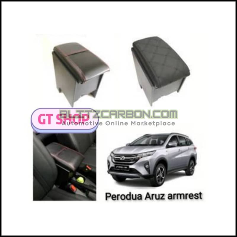 Perodua Aruz armrest console box