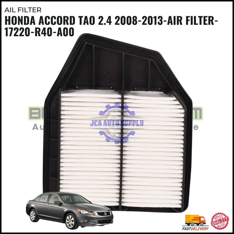 Air Filter-Honda Accord TAO 2.4 2008-2013-Honda-17220-R40-A00