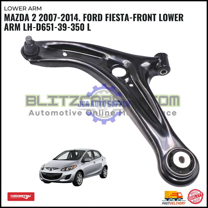 Mazda 2 (2007-2014). Ford Fiesta-Front Lower Arm