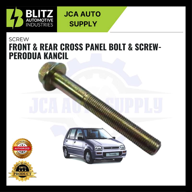 BLITZ FRONT & REAR CROSS PANEL BOLT & SCREW PERODUA KANCIL