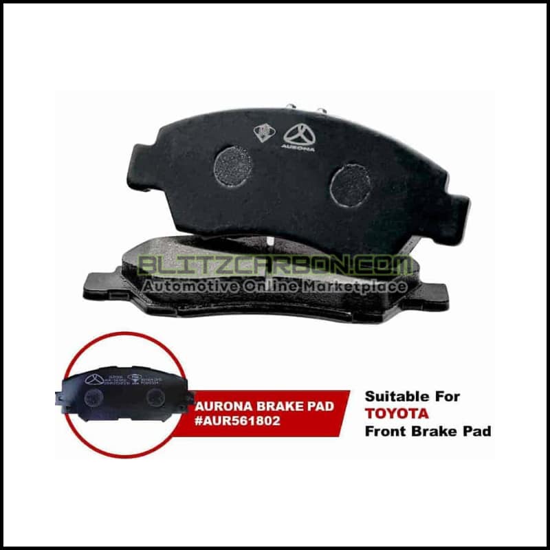 Aurona Brake Pad AUR561802 Front Altis ist Sienta Wish