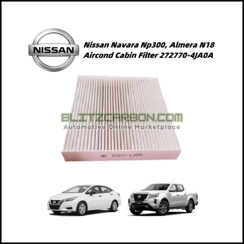 Nissan Navara Np300 Almera N18 Aircond Cabin Filter