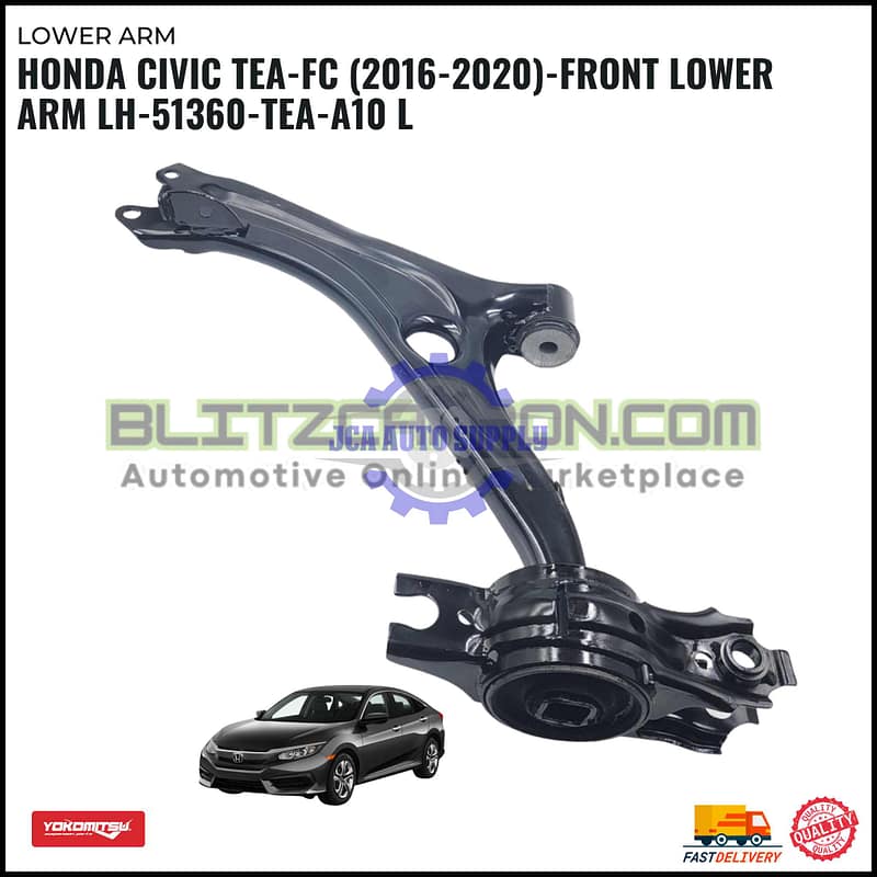 Honda Civic TEA-FC (2016-2020)-Front Lower Arm