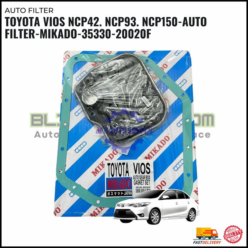 Toyota Vios NCP42. NCP93. NCP150-Auto Filter-Mikado-35330-20020F