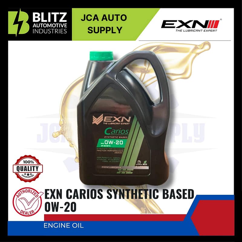 EXN CARIOS PREMIUM MINERAL 0W-20 (3L)