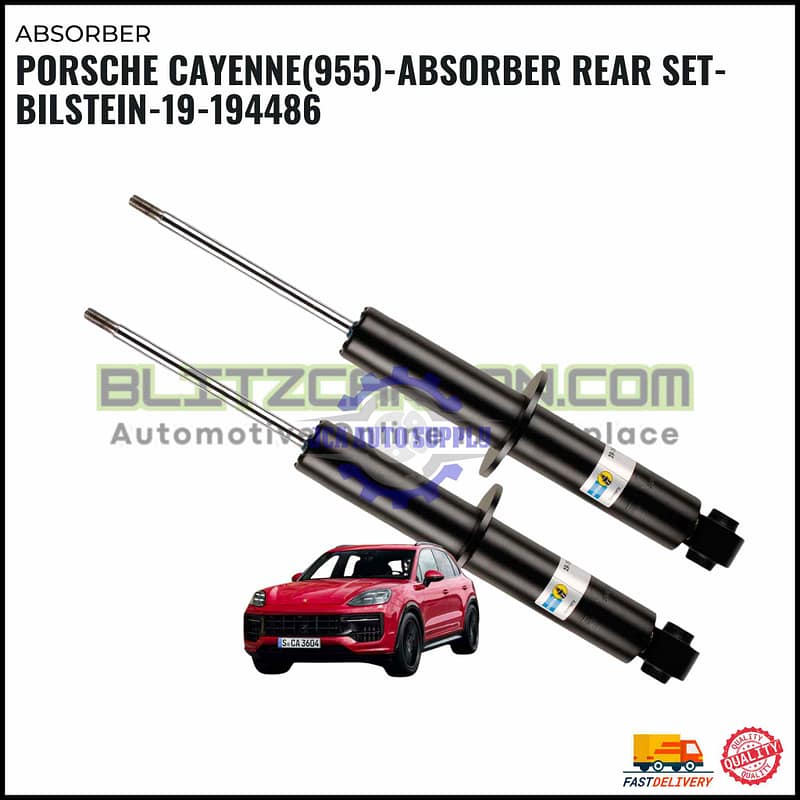 Porsche Cayenne(955)-Absorber Rear Set-Bilstein-19-194486
