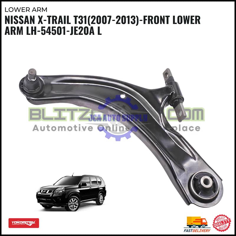 Nissan X-TRAIL T31 (2007 - 2013)-Front Lower Arm