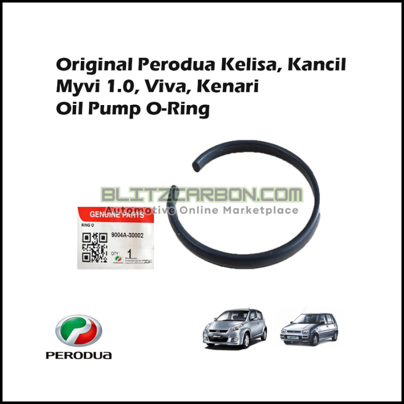 Original Perodua Kenari, Kelisa, Kancil, Myvi 1.0, Viva Oil Pump O-Ring