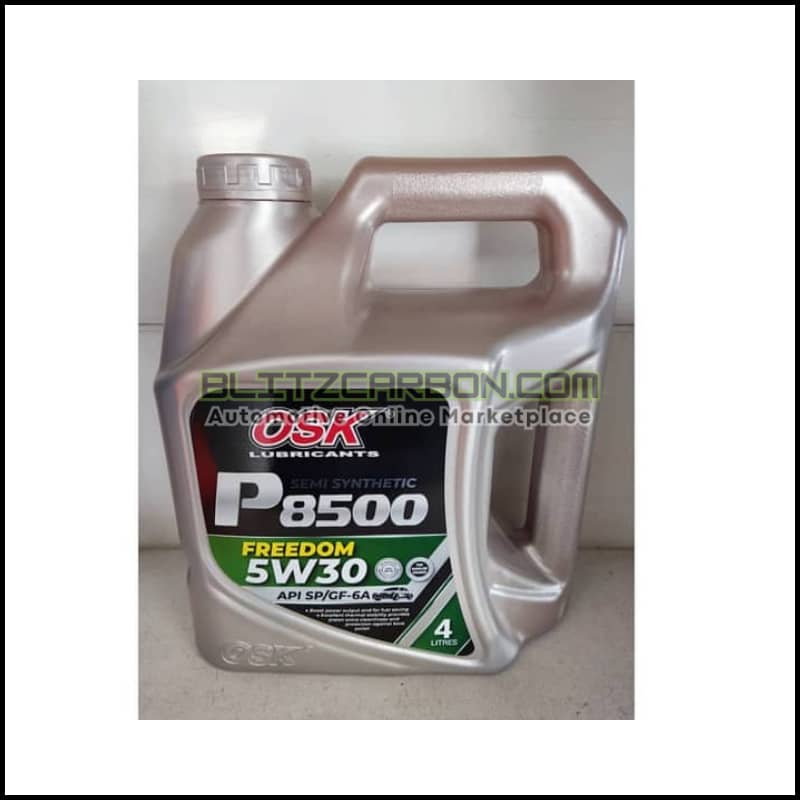 OSK P8500 Semi Synthetic 5W30 4L Engine Oil API SP/GF-6A