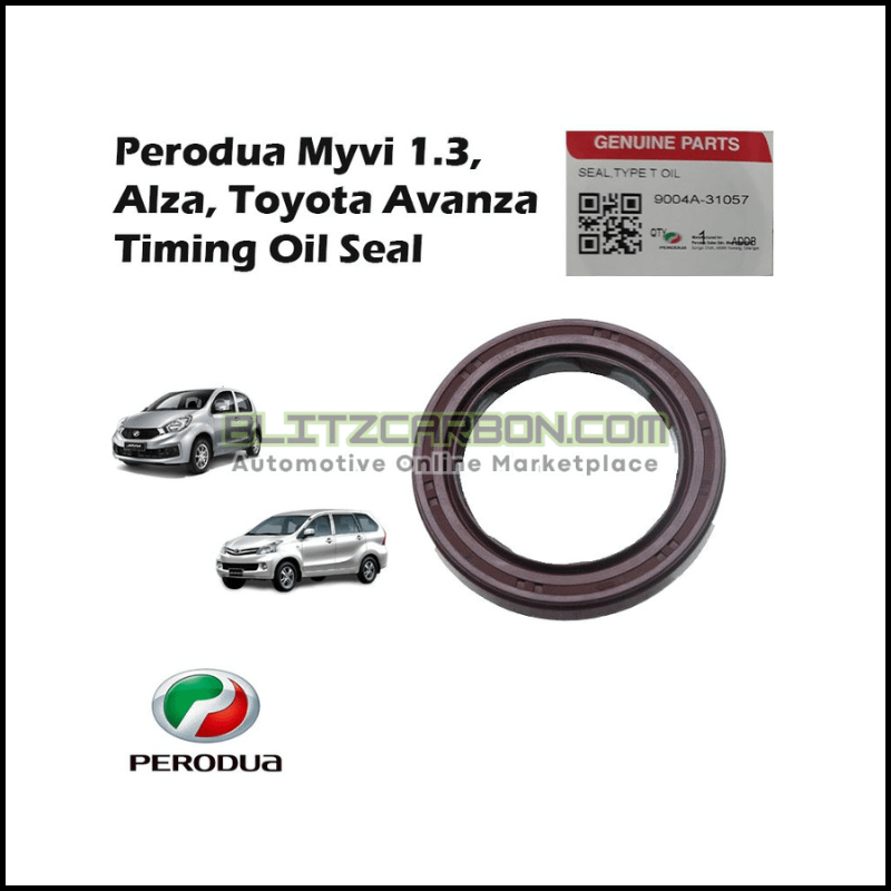 Perodua Myvi 1.3, Alza, Toyota Avanza Timing Oil Seal