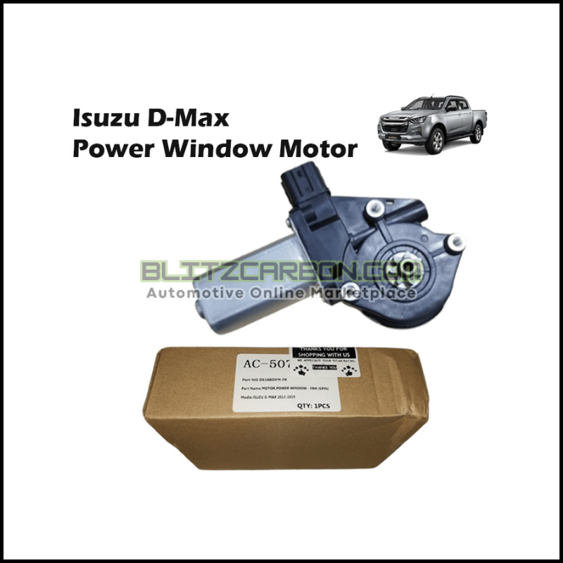 Isuzu D-Max Front Right Power Window Motor(6Pin)