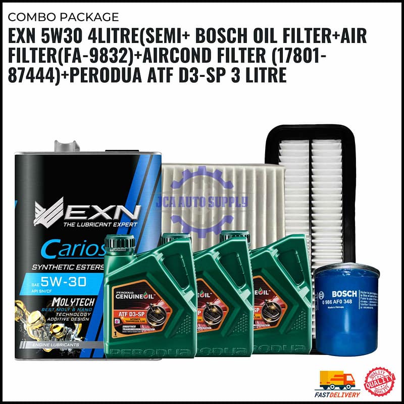 PERODUA with ATF-PERODUA MYVI up to YR2017.ALZA-EXN PACKAGE