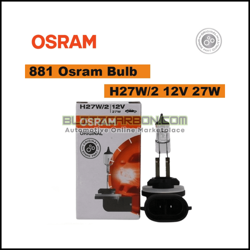 881 Orginal Osram H27W/2 12V 27W PGJ13 Bulb