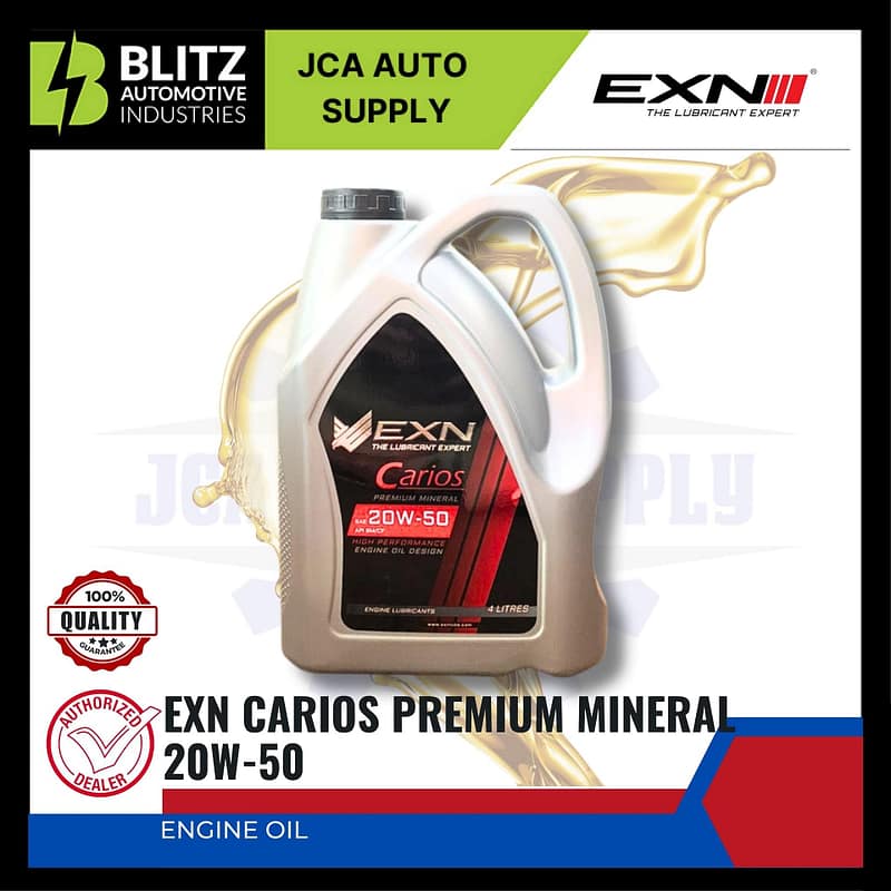 EXN CARIOS PREMIUM MINERAL 20W-50 (4L)
