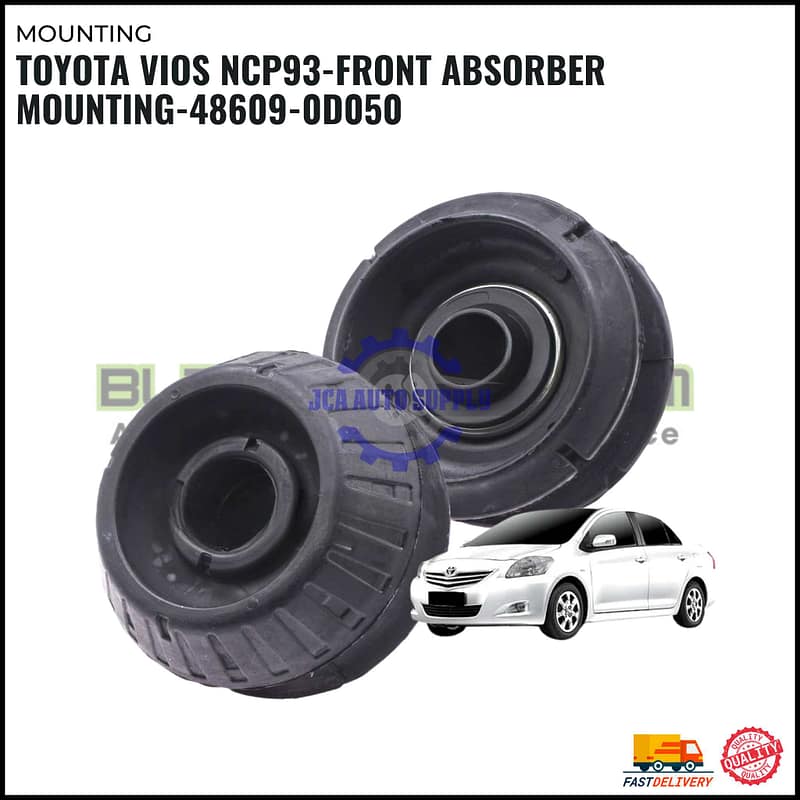Toyota Vios NCP93-Front Absorber Mounting-48609-0D050
