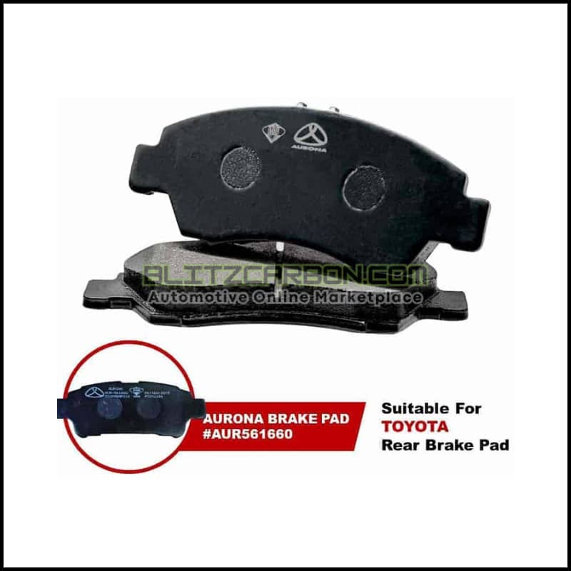 Aurona Brake Pad AUR561660 Rear Alphard Estima Ipsum ISIS