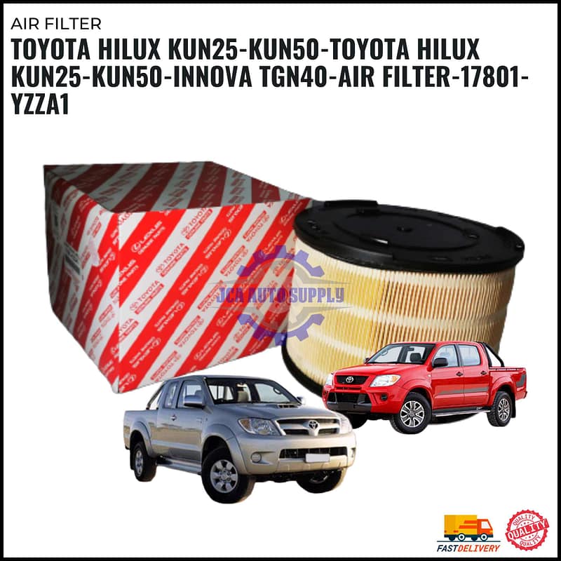 Air Filter-Toyota Hilux Kun25-Kun50-Innova Tgn40-17801-YZZA1