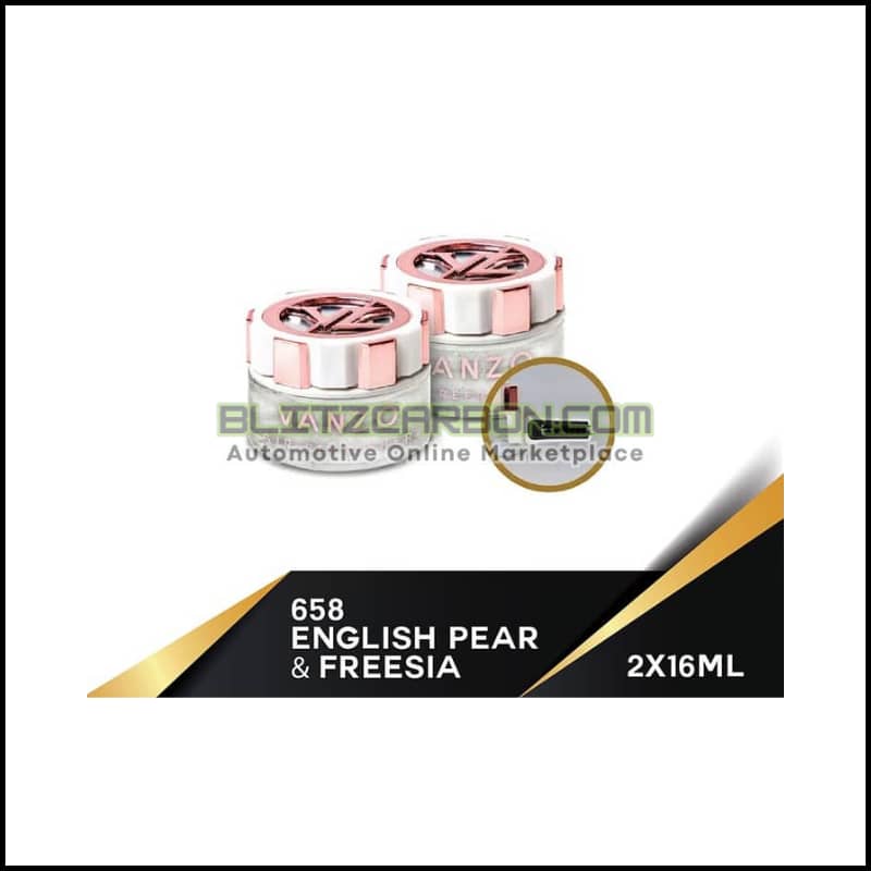 658 VANZO 'Mini'ature English Pear & Freesia / 英国梨与小苍兰