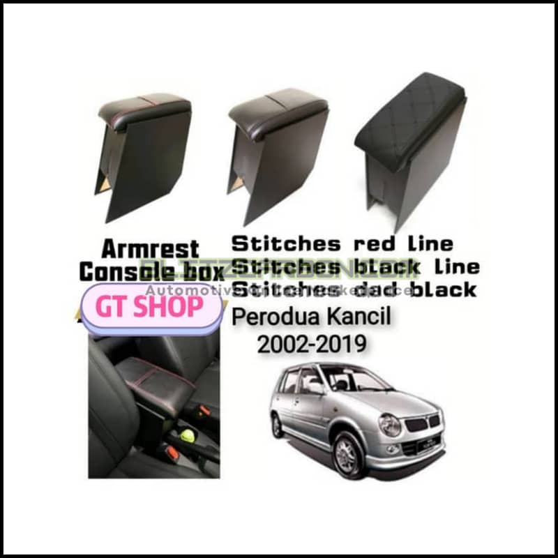 Perodua kancil 2002-2018 armrest console box