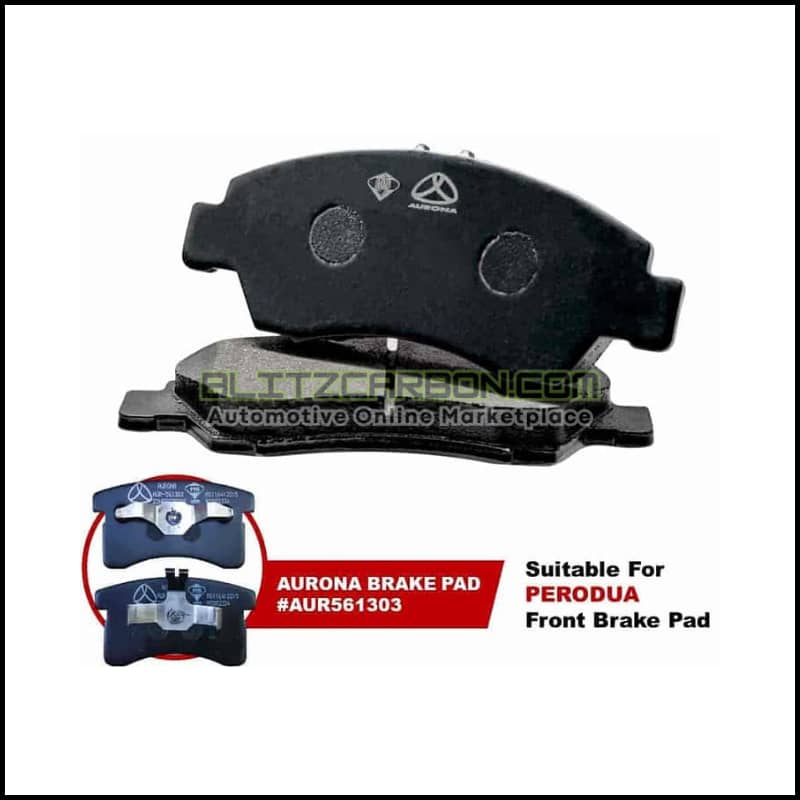 Aurona Brake Pad AUR561303 Front Kancil Turbo Mira Turbo