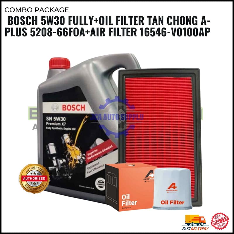NISSAN PACKAGE-NISSAN SERENA C23.C24.C25.C26. CEFIRO A32.A33. SENTRA B14.B15.N16. TEANA J31.J32. XTRAIL T30(BOSCH 5W30)