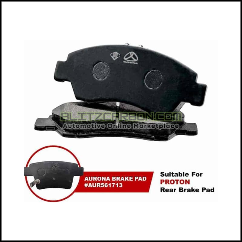 Aurona Brake Pad AUR561713 Rear Gen2 Persona SatriaNeo