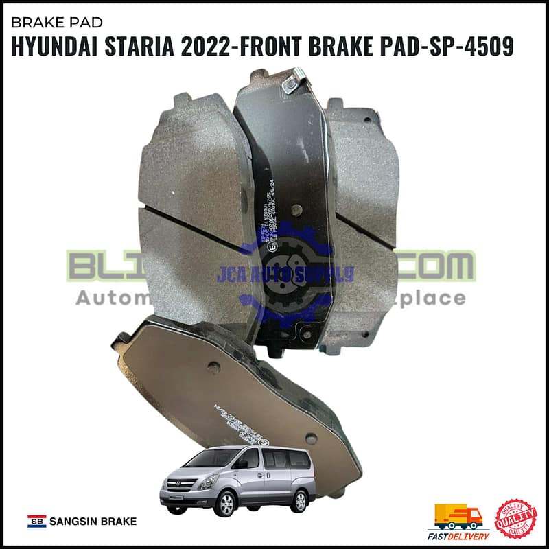 Hyundai Staria 2022-Front Brake Pad-SP-4509
