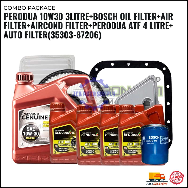 PERODUA with ATF (4Litre) & AUTO FILTER-KANCIL.VIVA.KENARI.KELISA-PERODUA PACKAGE