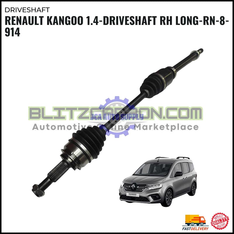 Renault Kangoo 1.4-Driveshaft RH Long-RN-8-914