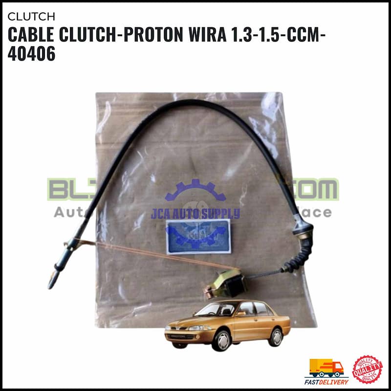 Cable Clutch-Proton Wira 1.3-1.5-CCM-40406