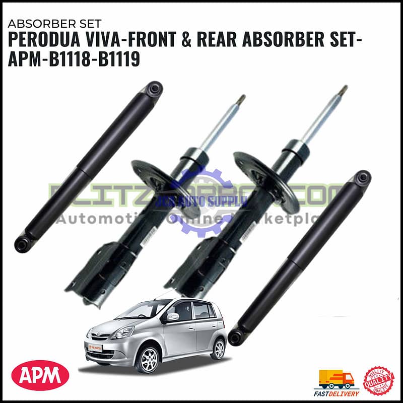 ABSORBER PACKAGE - PERODUA VIVA