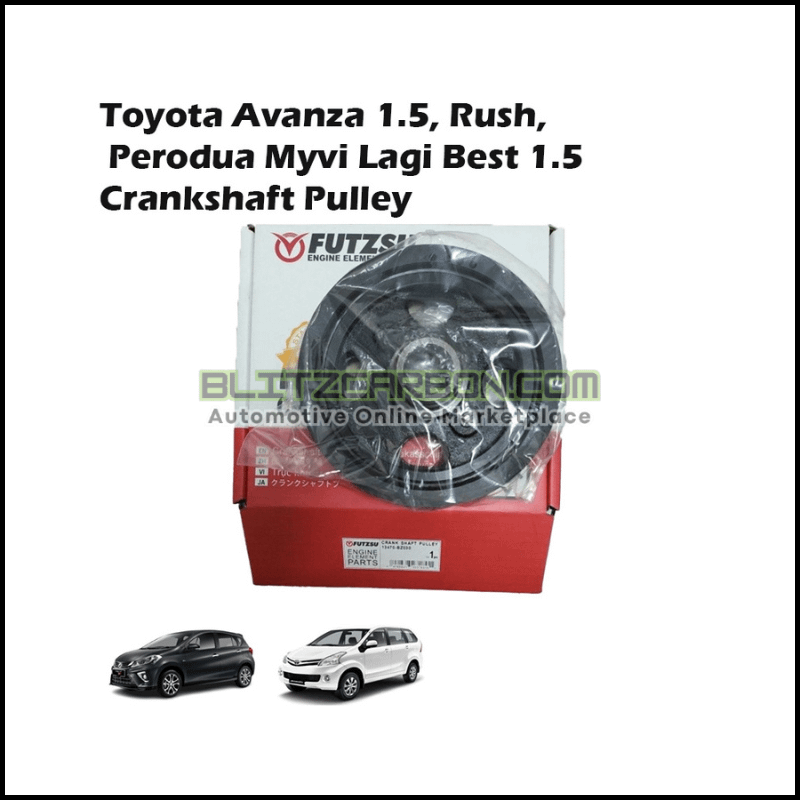 Toyota Avanza 1.5cc, Perodua Myvi Lagi Best 1.5cc & Alza Crankshaft Pulley 13470-BZ030