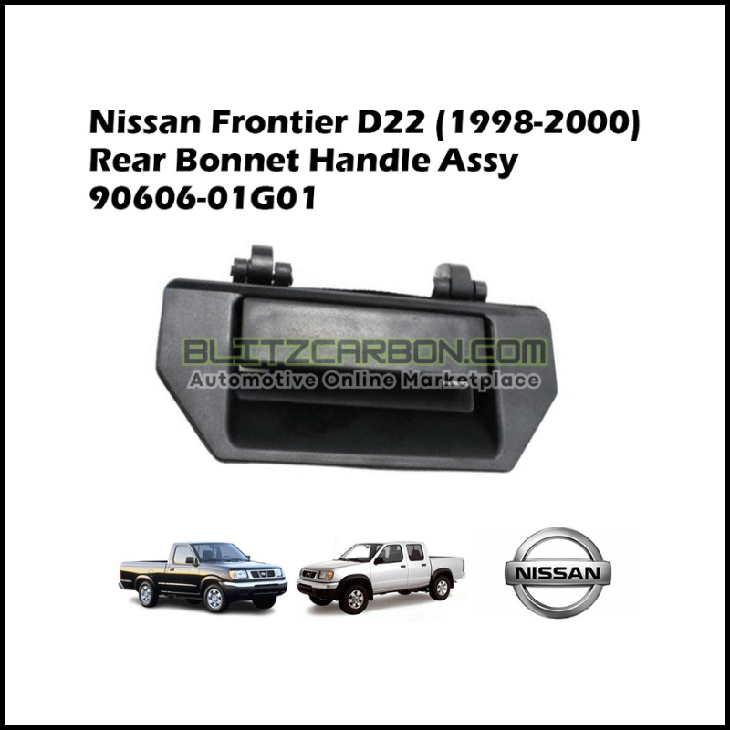 Nissan Frontier D22 (1998-2000) Rear Bonnet Handle Assy 90606-01G01