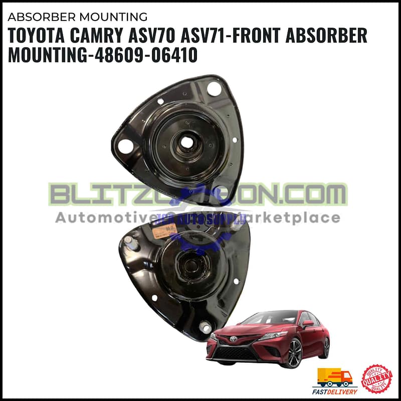 Toyota Camry ASV70 ASV71-Front Absorber Mounting-48609-06410
