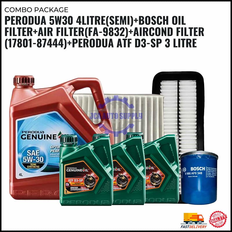 PERODUA with ATF-PERODUA MYVI up to YR2017. ALZA-PERODUA PACKAGE