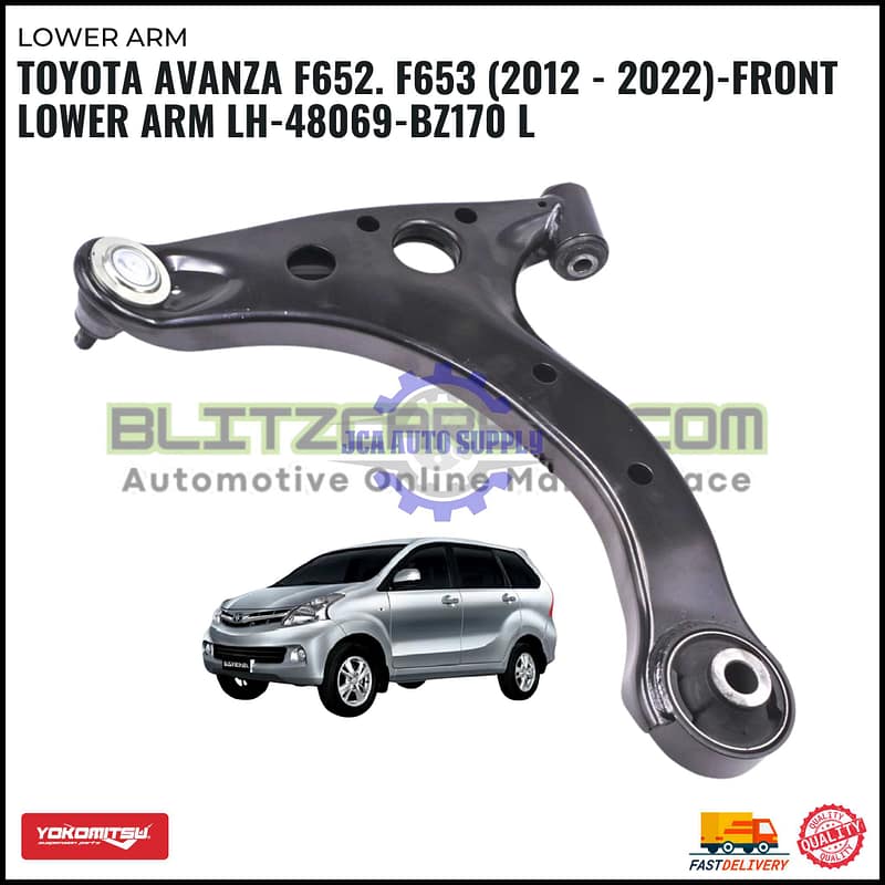 Toyota Avanza F652. F653 (2012 - 2022)-Front Lower Arm