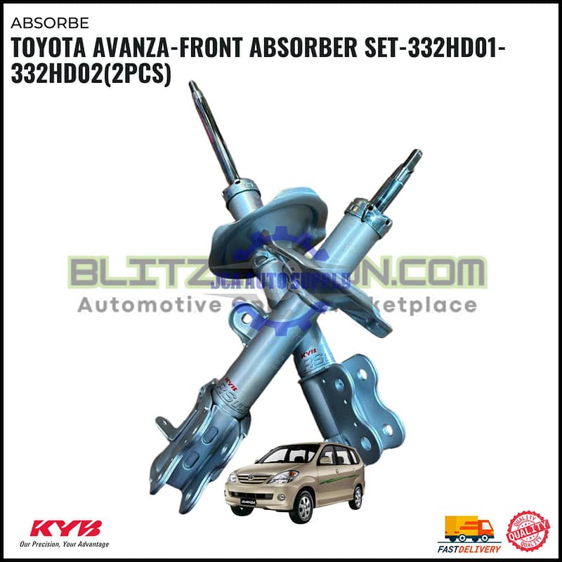 Toyota Avanza-Front Absorber Set-332HD01-332HD02(2PCS)
