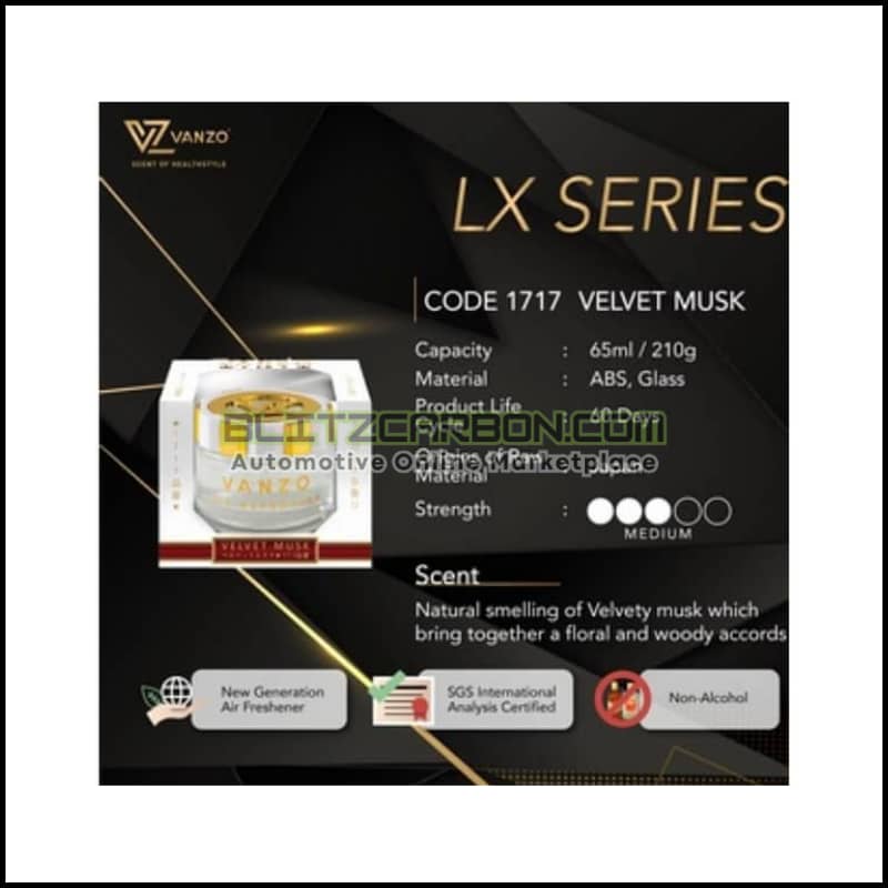 1717 VANZO LX Velvet Musk / 柔和麝香