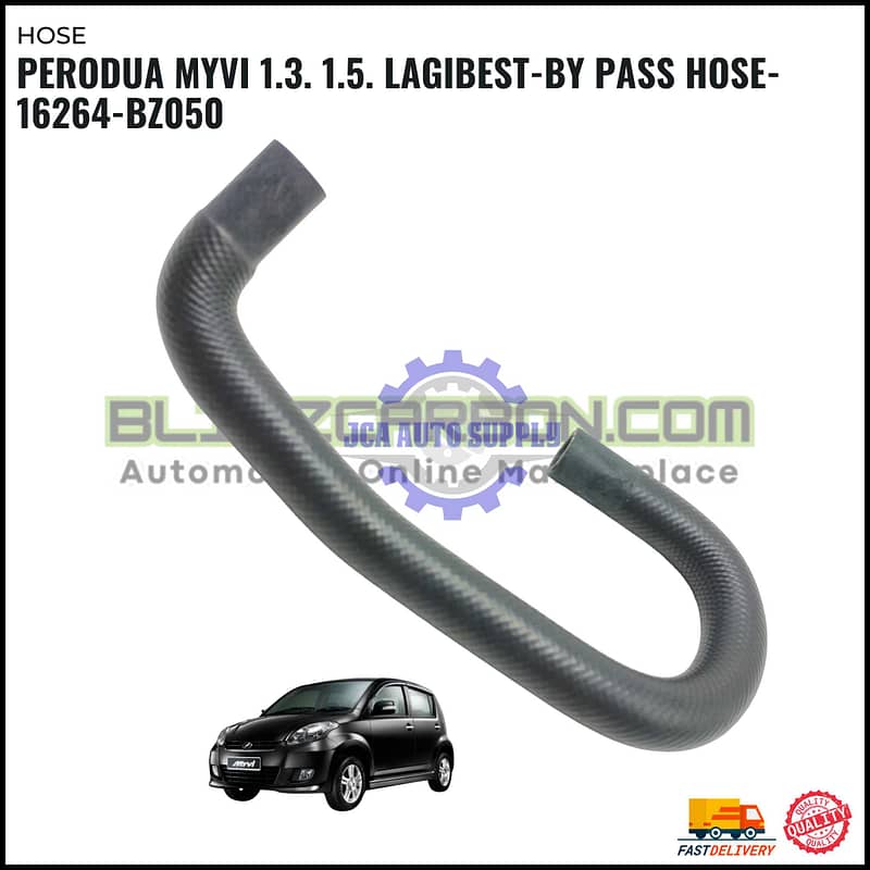 Perodua Myvi 1.3. 1.5. Lagibest-By Pass Hose-16264-BZ050