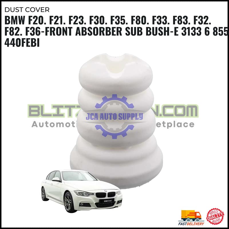 BMW F20. F21. F23. F30. F35. F80. F33. F83. F32. F82. F36-Front Absorber Sub Bush-E 3133 6 855 440FEBI
