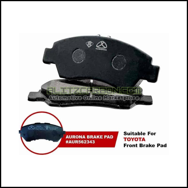 Aurona Brake Pad AUR562343 Front Vios Yaris