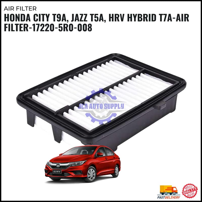 Air Filter-Honda City T9A, Jazz T5A, HRV Hybrid T7A-17220-5R0-008