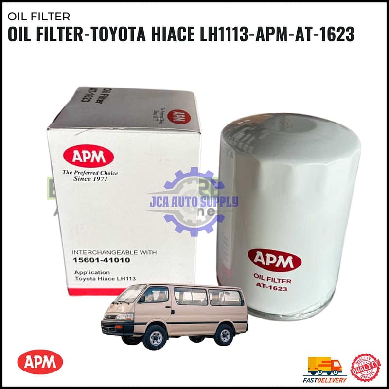 Oil Filter-Toyota Hiace LH1113-APM-AT-1623