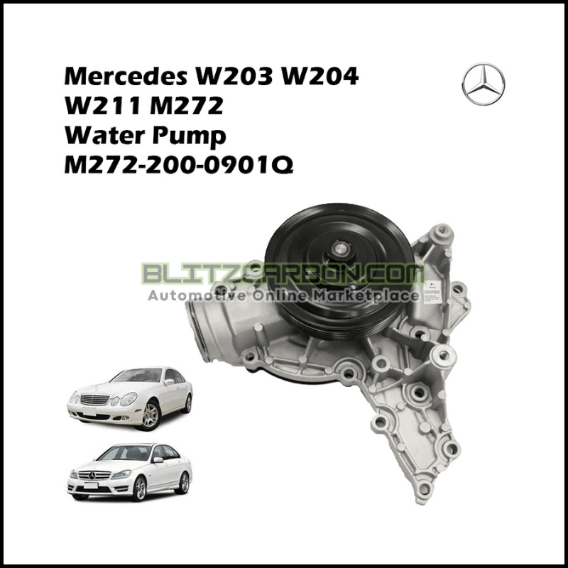 Mercedes W203 W204 W211 M272 Water Pump M272-200-0901Q