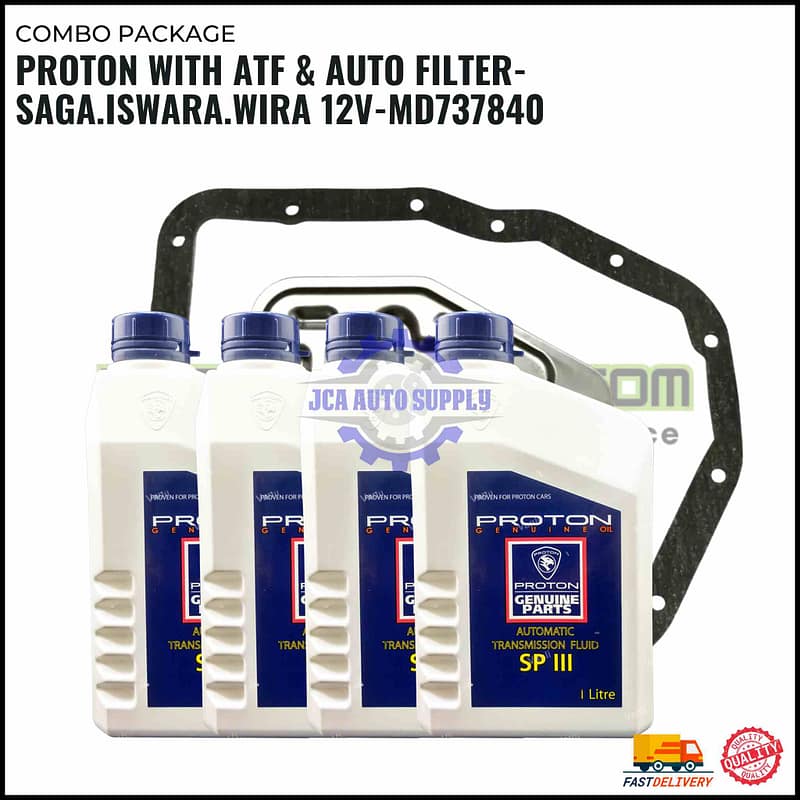 Proton With ATF & Auto Filter-Saga.Iswara.Wira 12V-MD737840
