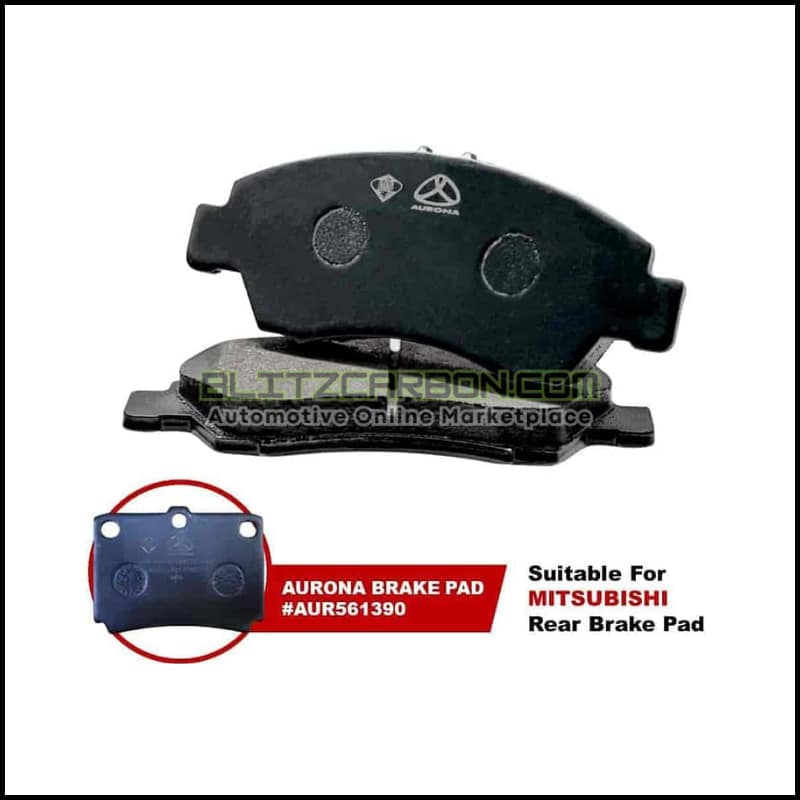 Aurona Brake Pad AUR561390 Rear Challenger Pajero