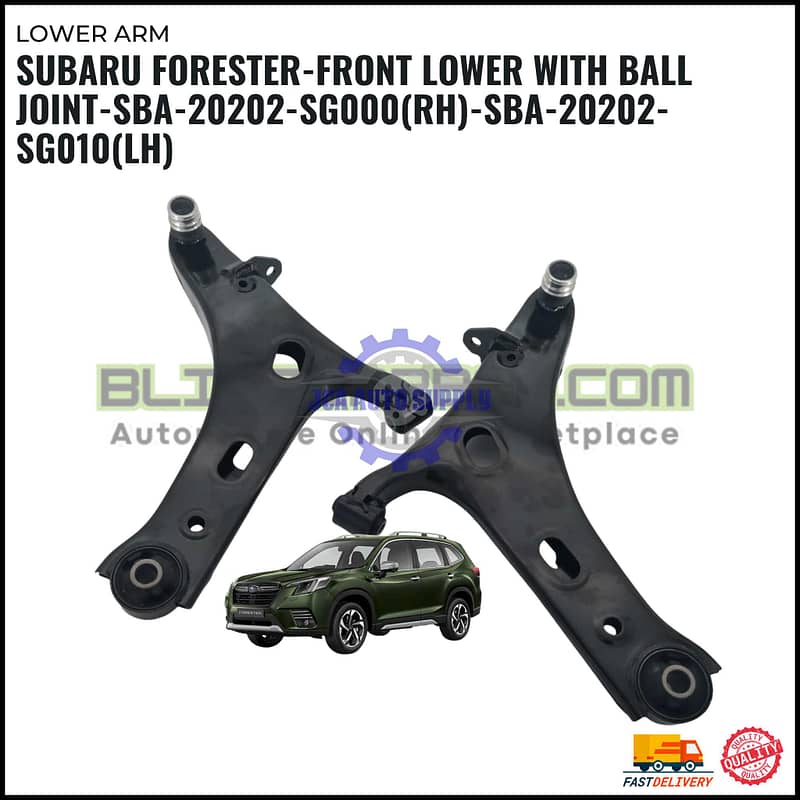 Subaru Forester-Front Lower With Ball Joint-SBA-20202-SG000(RH)