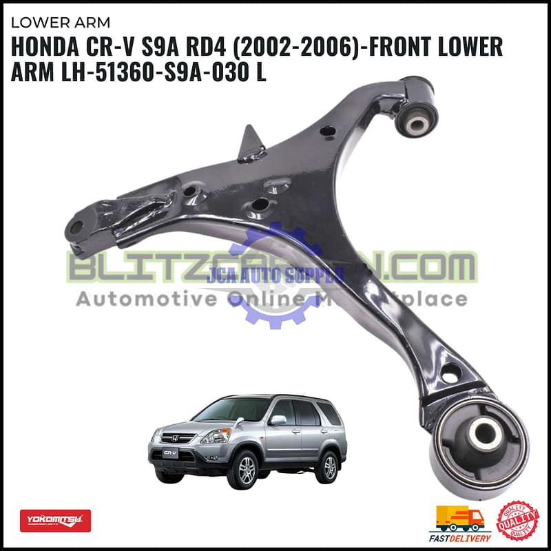 Honda CR-V S9A RD4 (2002-2006)-Front Lower Arm